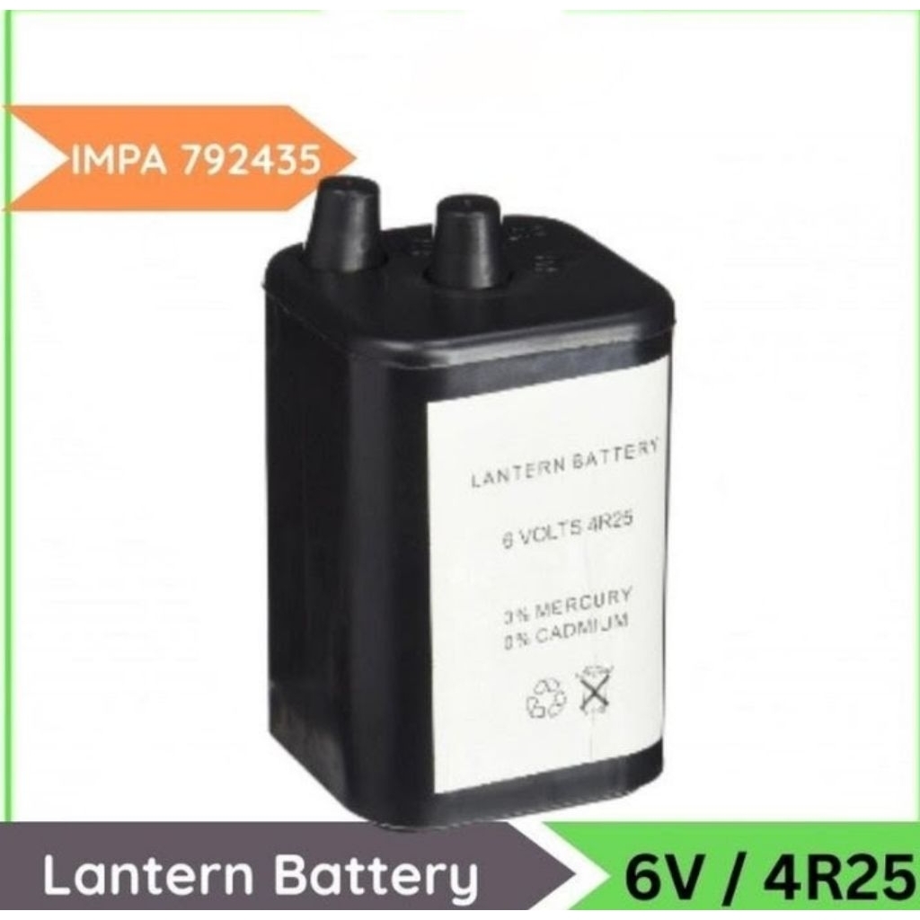 Battery 6V-Battery Lampu Tongkang-Lantern Battery IMPA792435