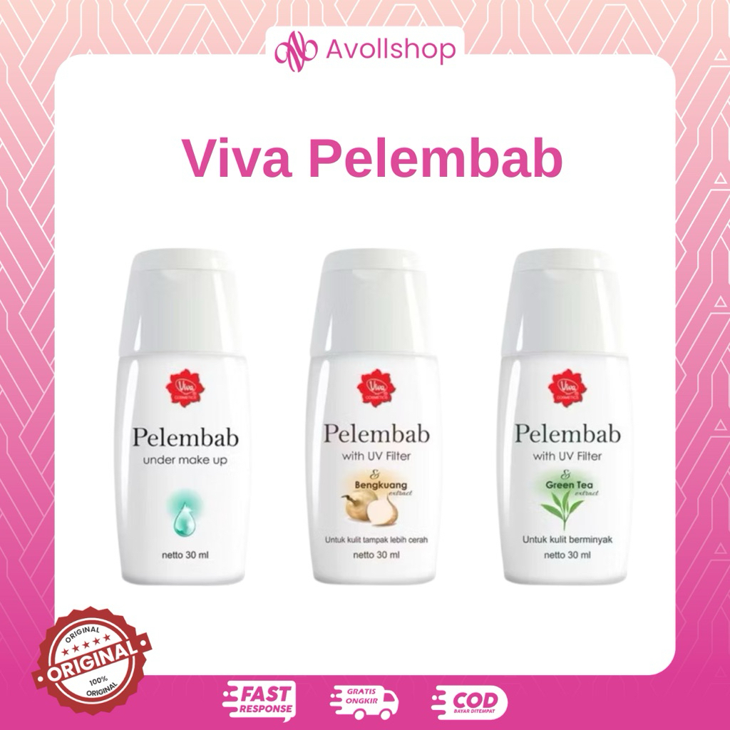 VIVA PELEMBAB WAJAH 30ML / ALAS BEDAK