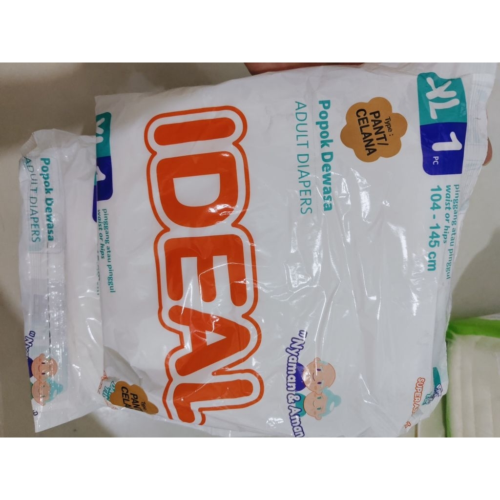 diapers ideal XL 4pcs