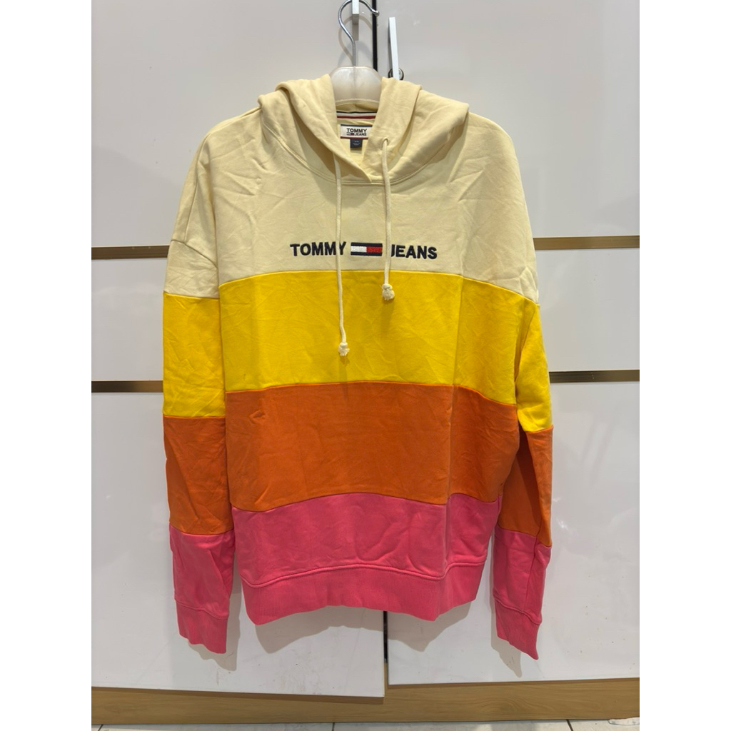 Jaket hoodie Tommy Hilfiger colorblock