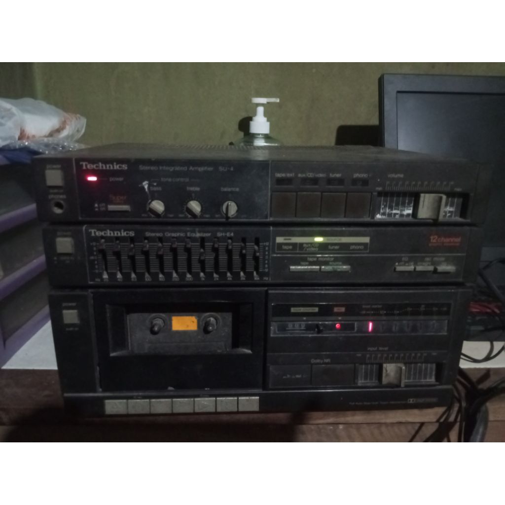 technics su 4 auidio sitem technics su 4, ampli player