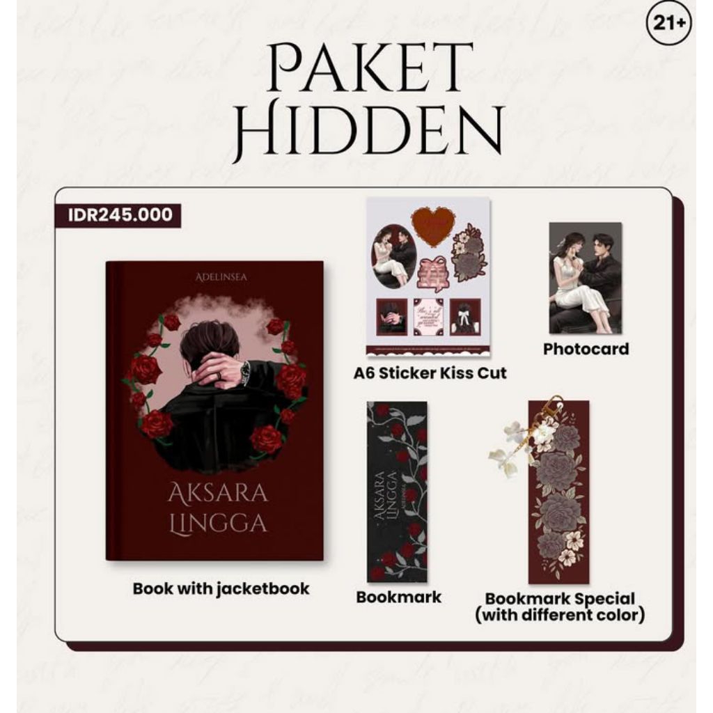 preloved Novel Aksara Lingga  (Wajib baca deskripsi)