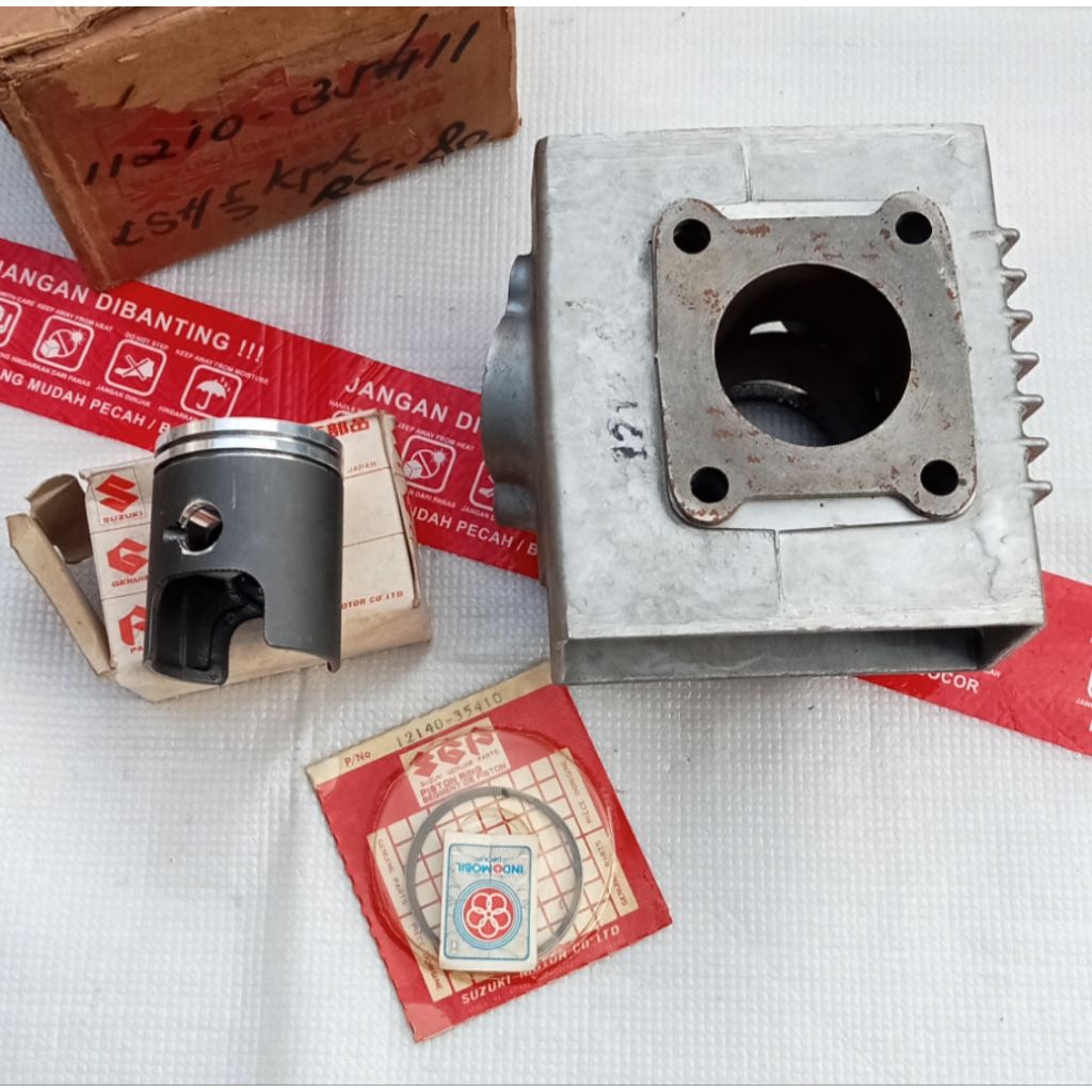 Suzuki fr80 blok piston set seher fr80 blok set FR80 blok piston Assy Suzuki fr80 original