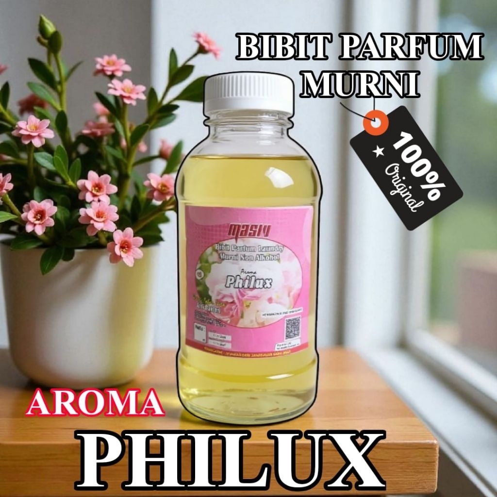 Bibit Parfum Philux Murni(promo 1ml 250rupiah),Pewangi Laundry Sabun Sampo Kosmetik