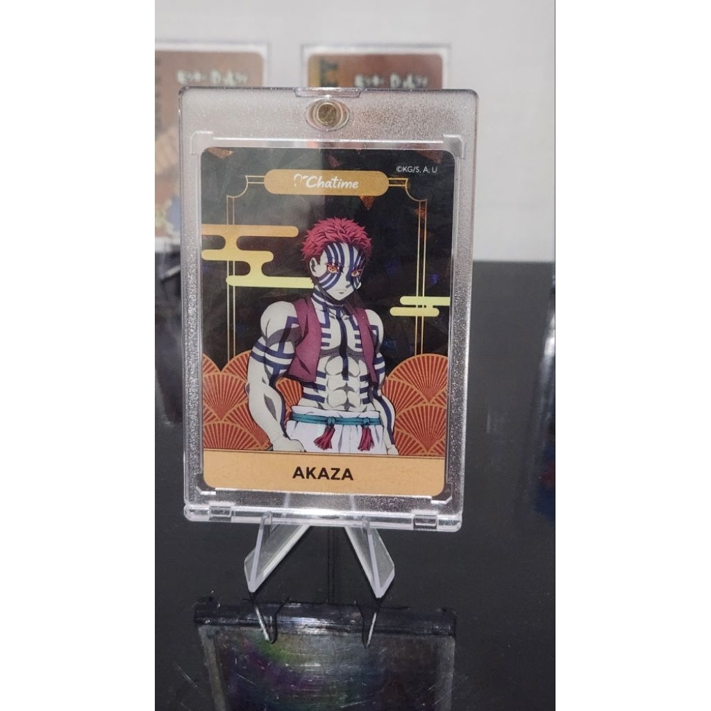 Demon Slayer Card X Chatime ( Akaza ) Kimetsu no Yaiba