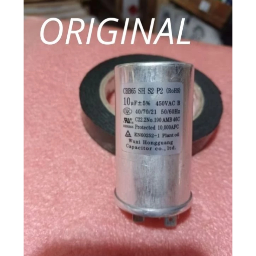 Kapasitor AC SHARP ORIGINAL / 15UF 450 VAC