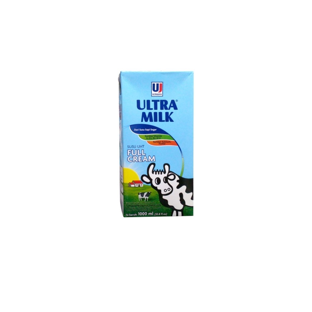 Ultra Milk Susu UHT 1000ml 1karton isi 12pcs
