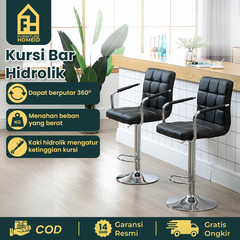 FURNITURE - Kursi Meja Bar - Kursi Bar - Kursi Bar Dapur Minimalis - Kursi Minimalis