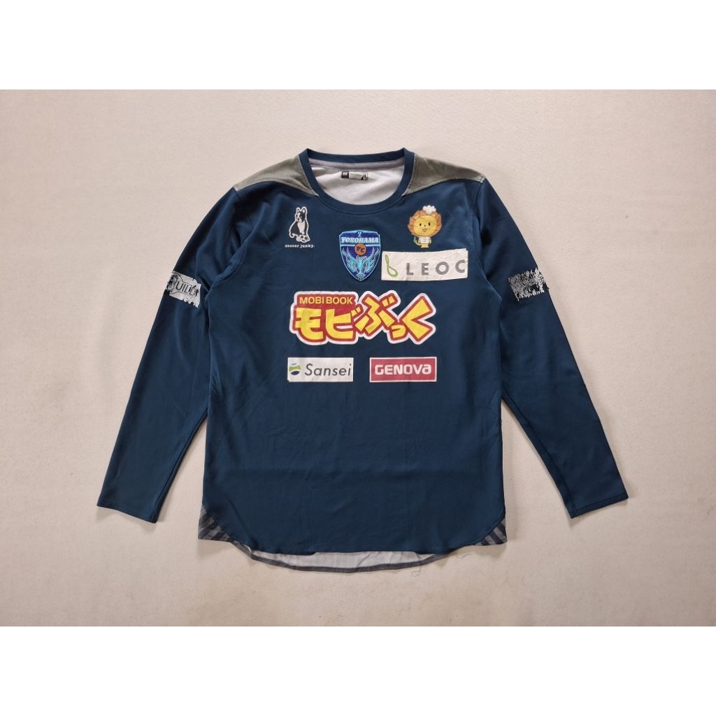 JERSEY BOLA LONGSLEEVE TRAINING YOKOHAMA FC TAHUN 2015 ORIGINAL 100%