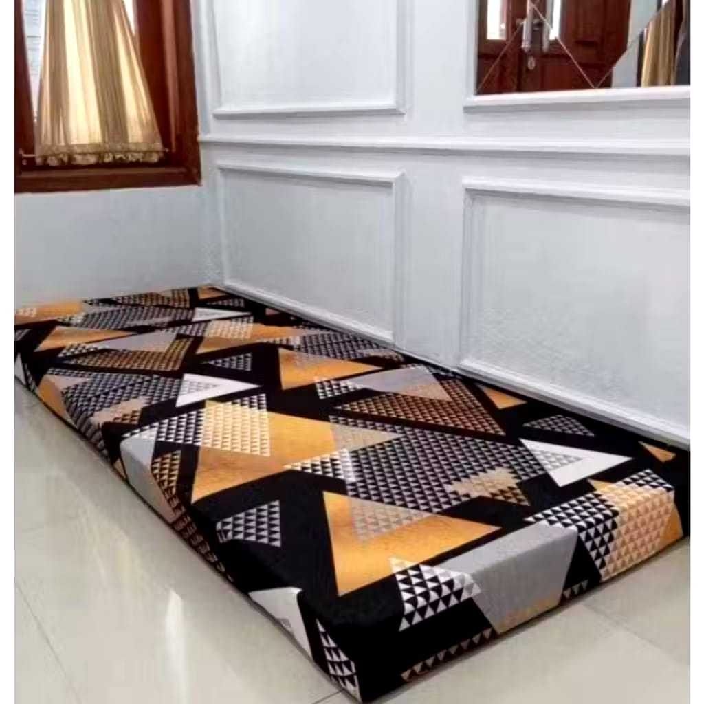 KASUR LANTAI BUSA TEBAL UNTUK SINGLE 1 ORANG UK 180X90X4CM SUPER TEBAL DAN AWET