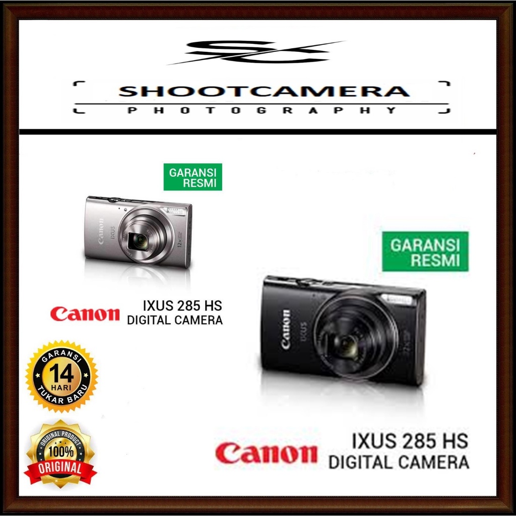 CANON IXUS 285 HS A GARANSI RESMI - Camera Canon Ixus 285 HS RESMI
