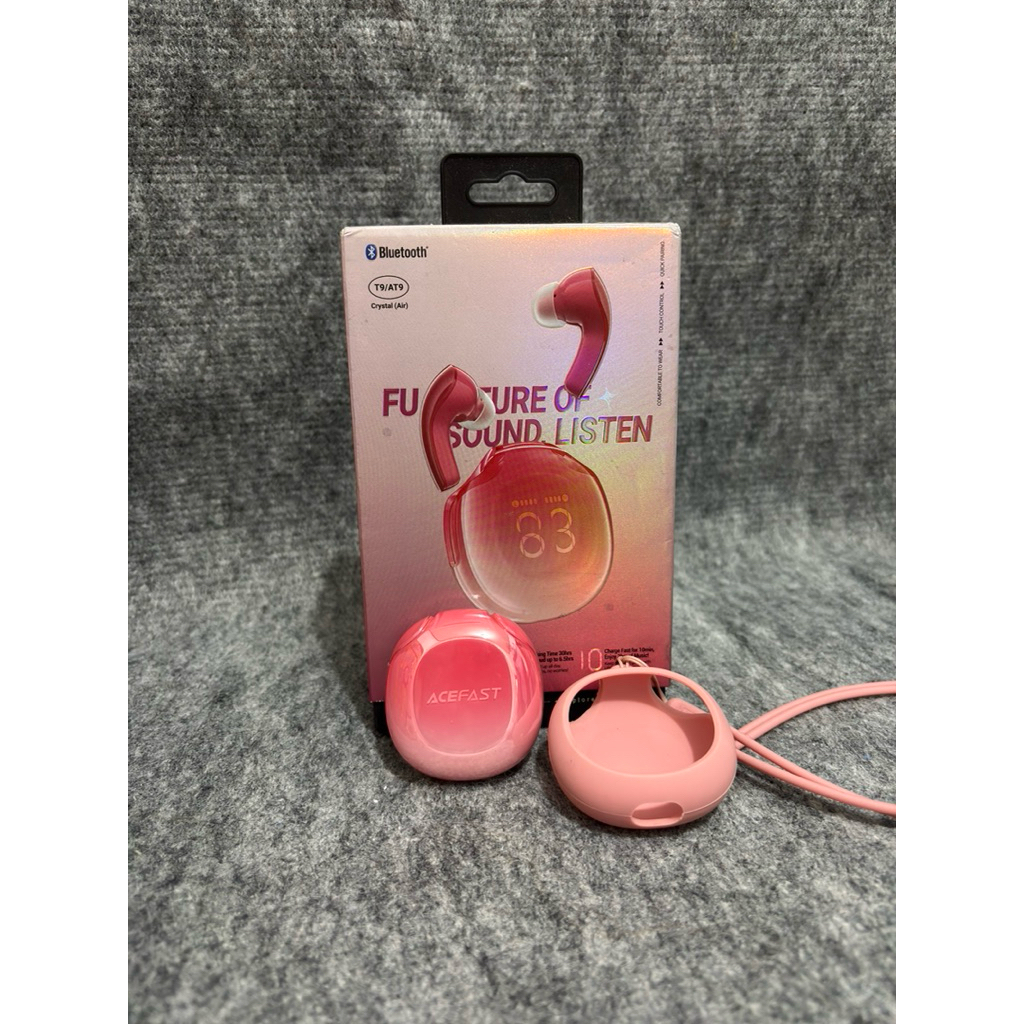ACEFAST T9 Earphone True Wireless pink Bluetooth Earphone Earbuds TWS ANC Spatial Audio