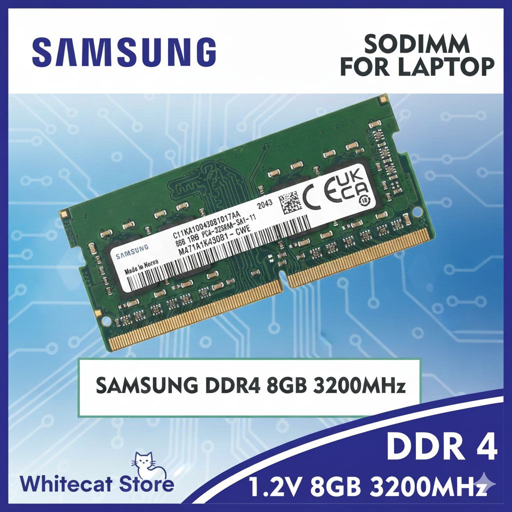 Ram laptop 8gb ddr4 3200mhz samsung
