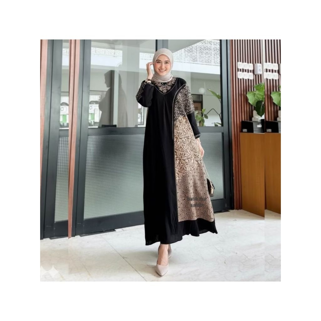 Daster Kekinian Terbaru lengan Bawah Rempel