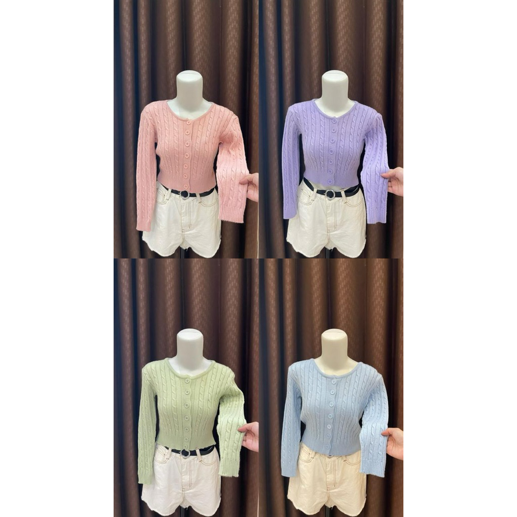 CARDIGAN KEPANG BANGKOK - CARDIGAN CROP