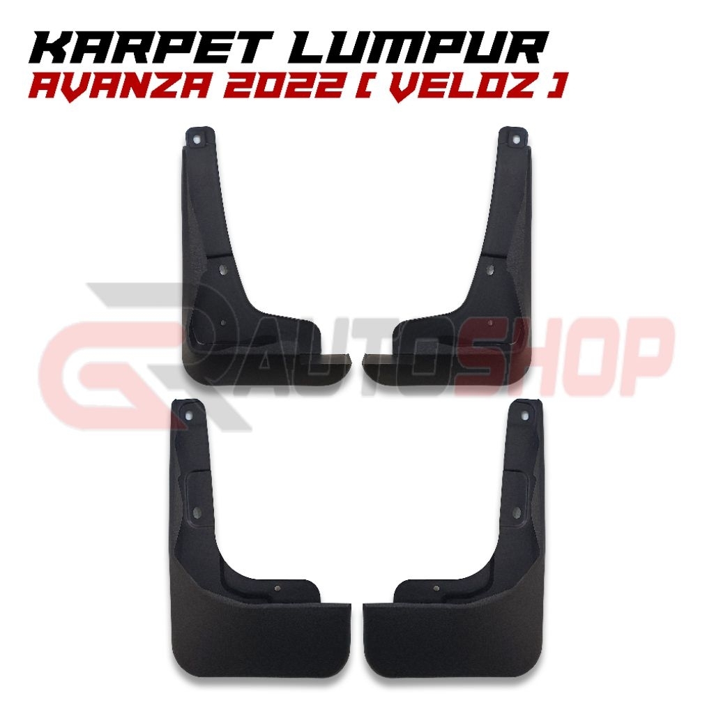 KARPET LUMPUR / MUDGUARD AVANZA 2022 ( VELOZ ) - JSL