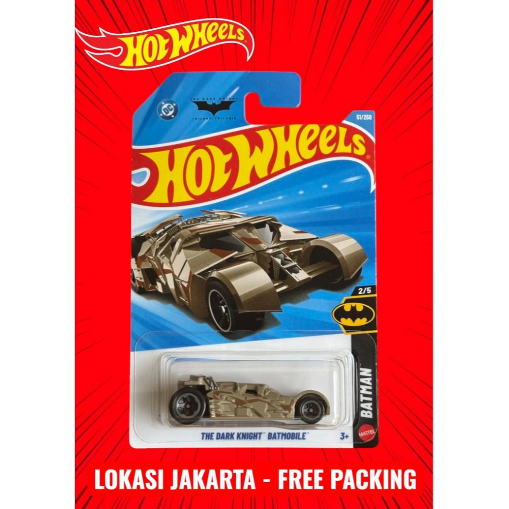Hot Wheels Batman Tumbler The Dark Knight Batmobile Lot C 2026