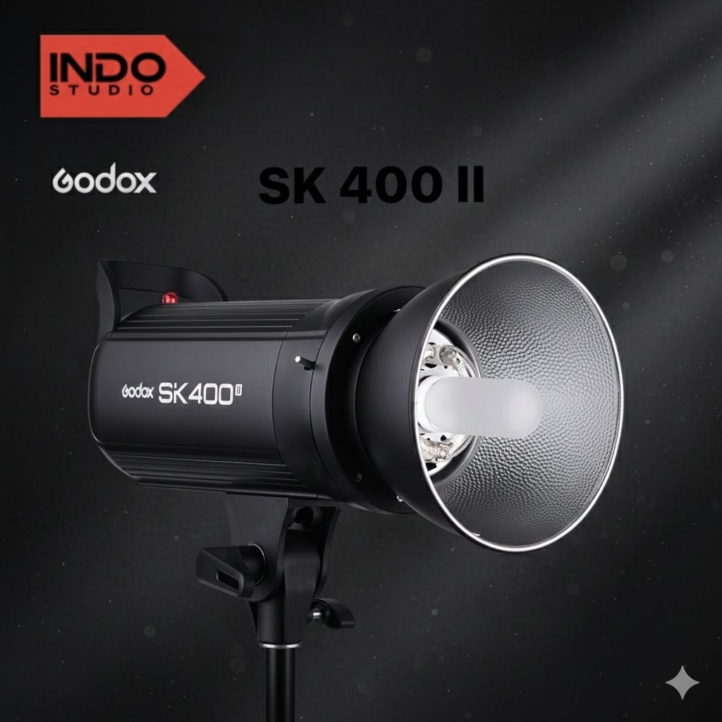[INDOSTUDIO] Godox SK-400II lighting studio flash/ Godox SK-400 II-V