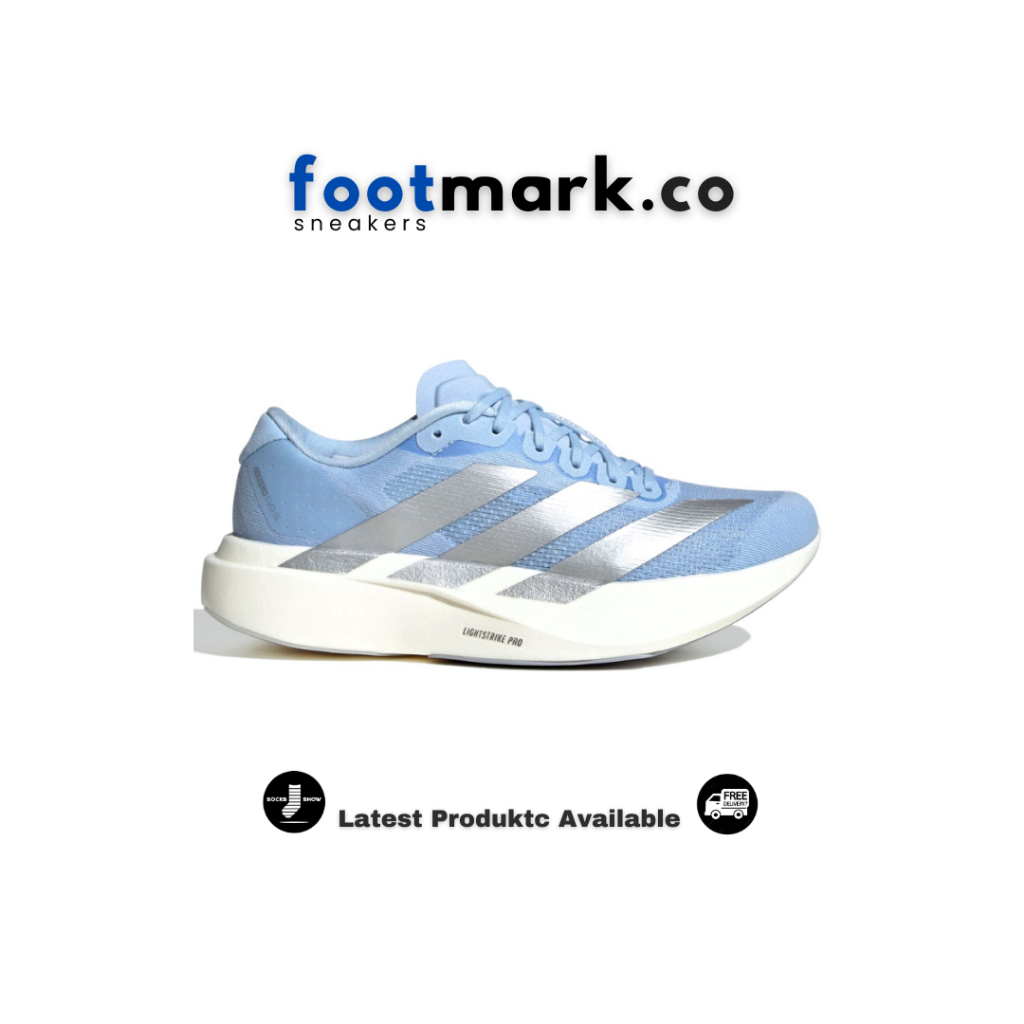 sneakers  adizero evo SL glow blue silver