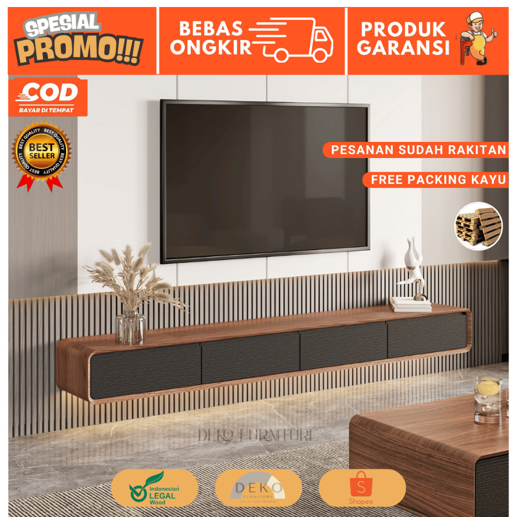 TV.9 Meja Tv Dinding Rak Tv Dinding Meja Tv Gantung Meja Tv Melayang Rak Tv Melayang