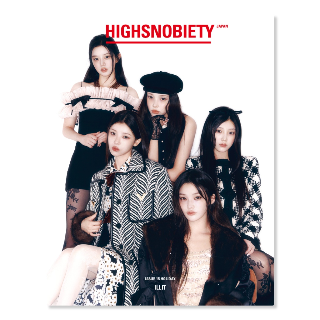 [DP ONLY/BACA DESK] HIGHSNOBIETY JAPAN ISSUE15 HOLIDAY : ILLIT