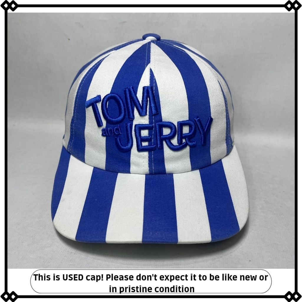 topi kartun tom&jerry dewasa unisex original second model ceper