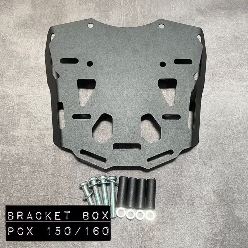 Bracket Box Belakang Behel Box PCX 150/160 – Dudukan Kokoh, Besi Tebal & Presisi untuk Box Motor