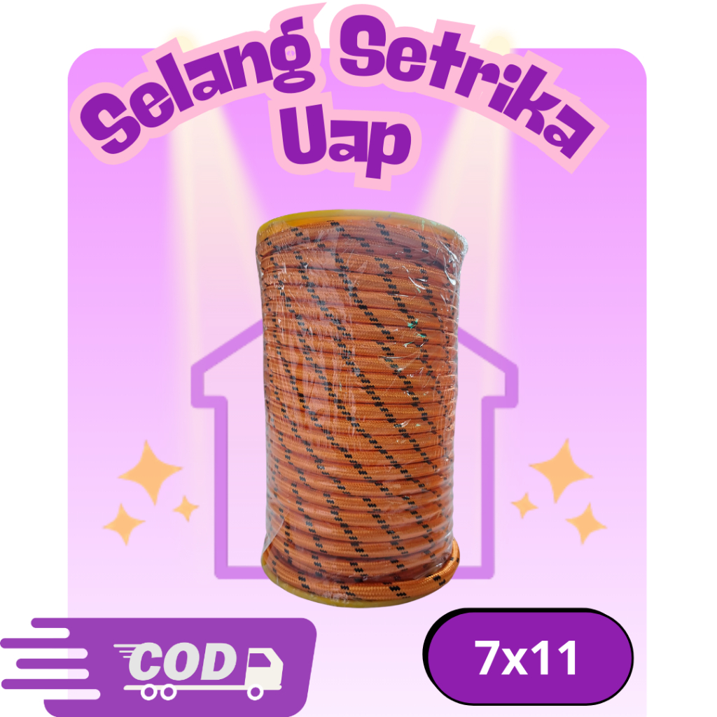 Selang Setrika Uap Loundry / Selang Gosokan  Boiler Grade A 1 Liter
