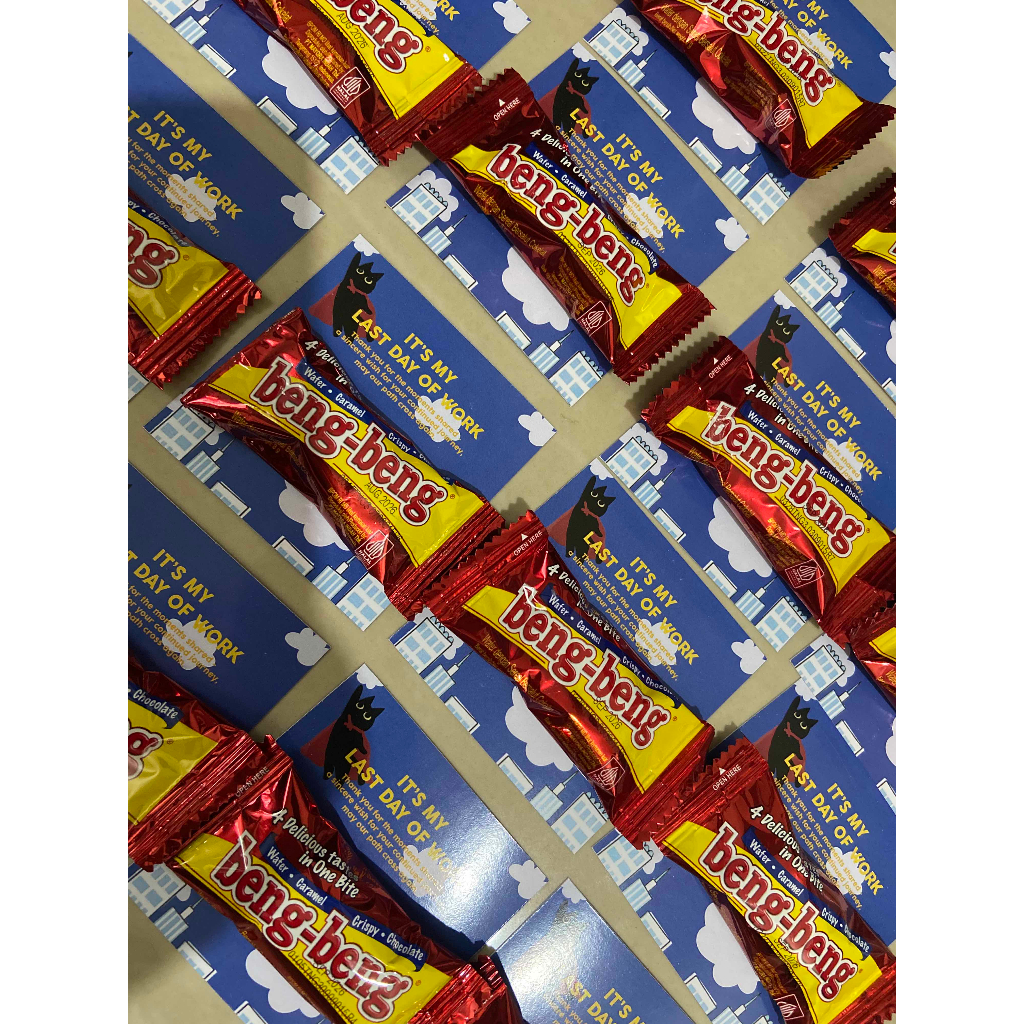 Hadiah resign cemilan isi 15 / gift resign snacks custom order