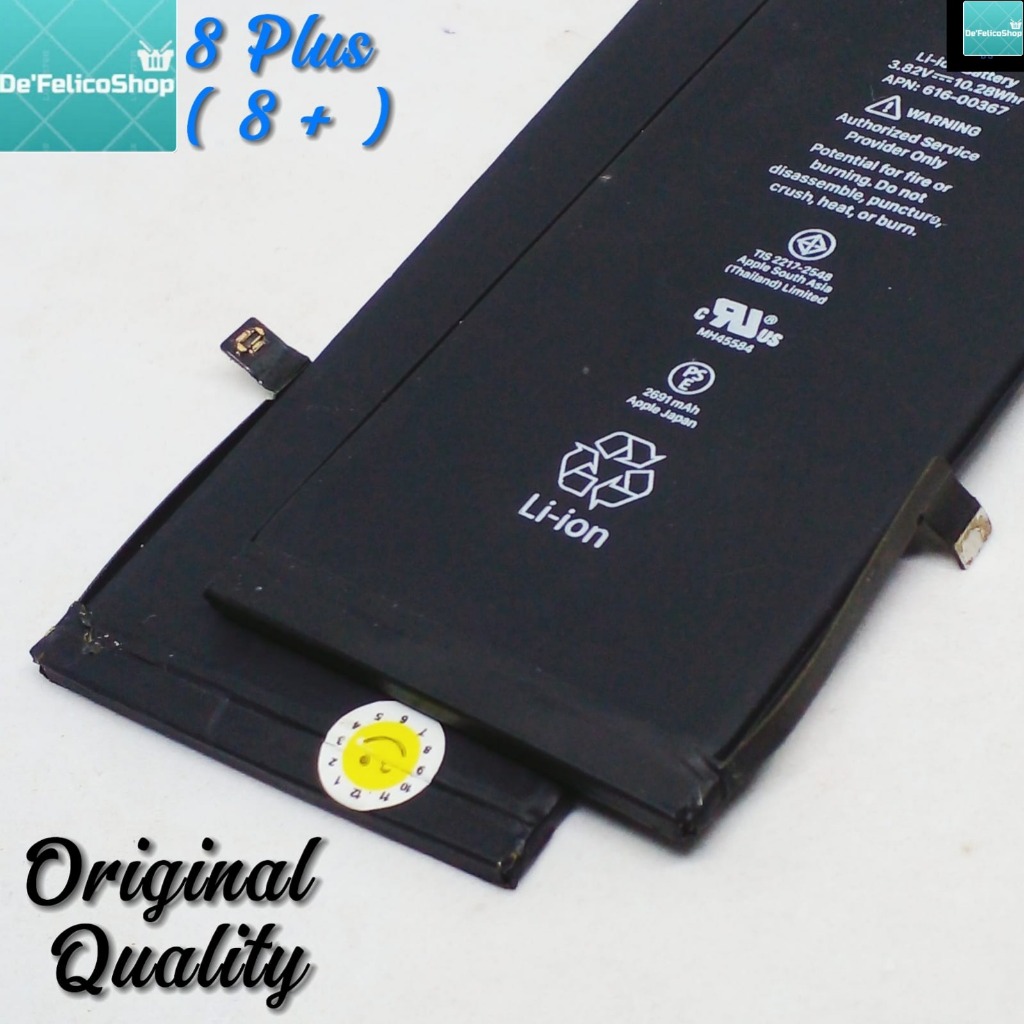BATERAI HANDPHONE IPHONE 8 PLUS 2.691 mAh - 10,28 WH