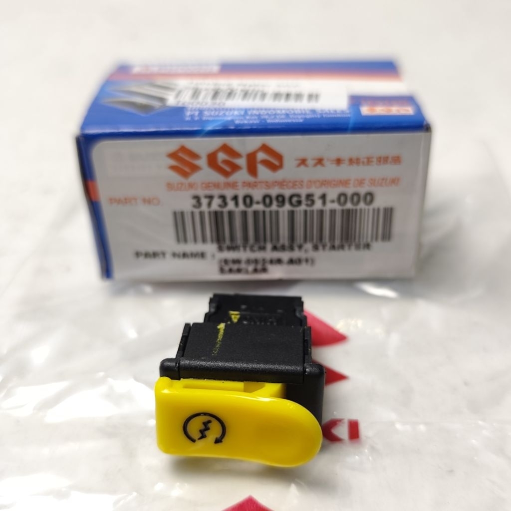 Tombol stater ASLI SGP Smash 110 old pnp Kharisma / Supra x 125 karbu / Revo lama / Supra x 125 inje