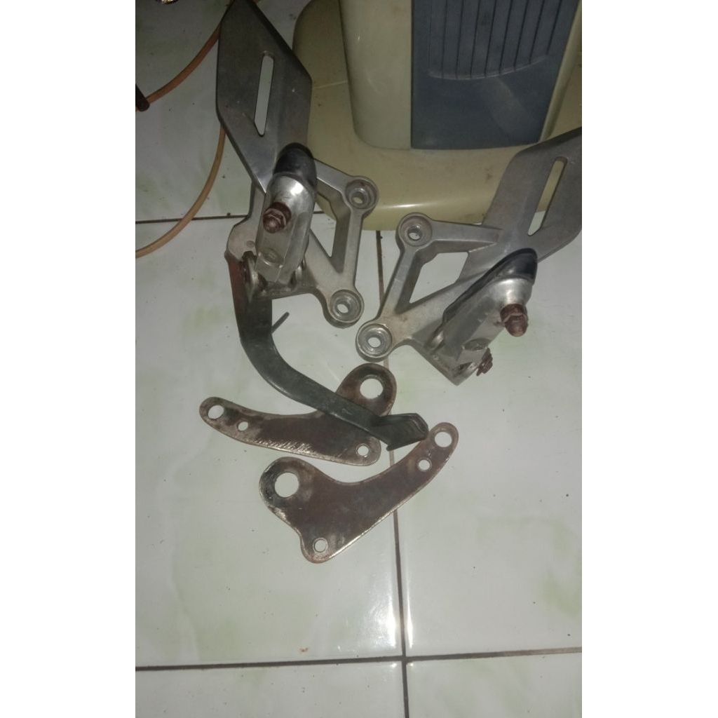 postep cbr150 new led ori copotan set breket pnp tiger