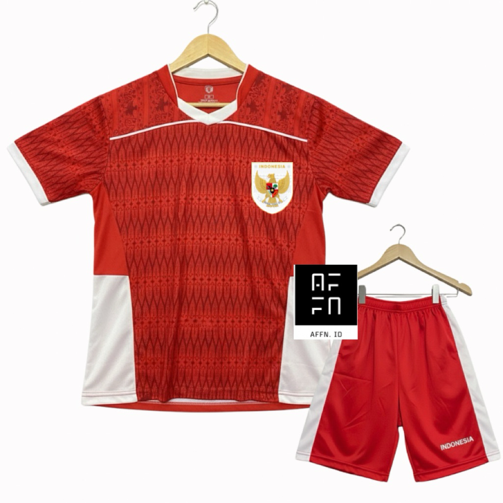 Jersey Timnas Anak - anak 2025 bahan Dry fit