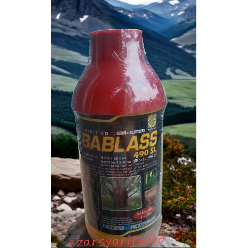 HERBISIDA BABLAS HERBISIDA bablas 490SL. bahan aktif ISOPROPIL AMINA GLISOFAT