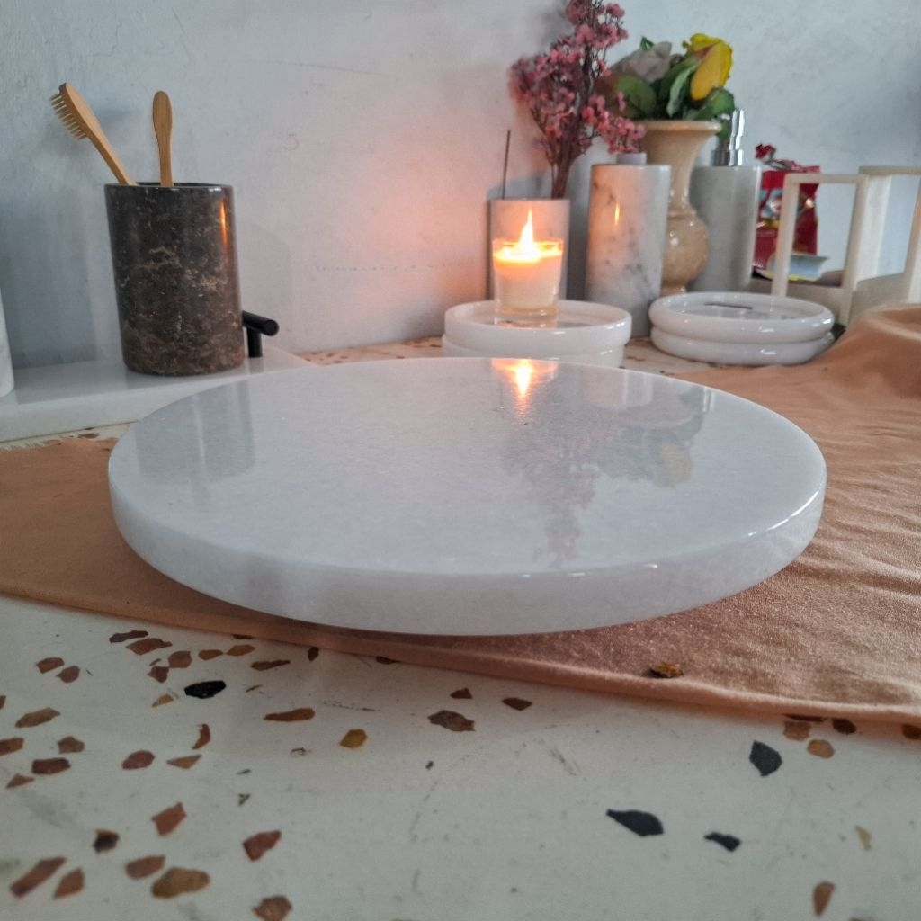 Tray marble & Marble cake stand Custom