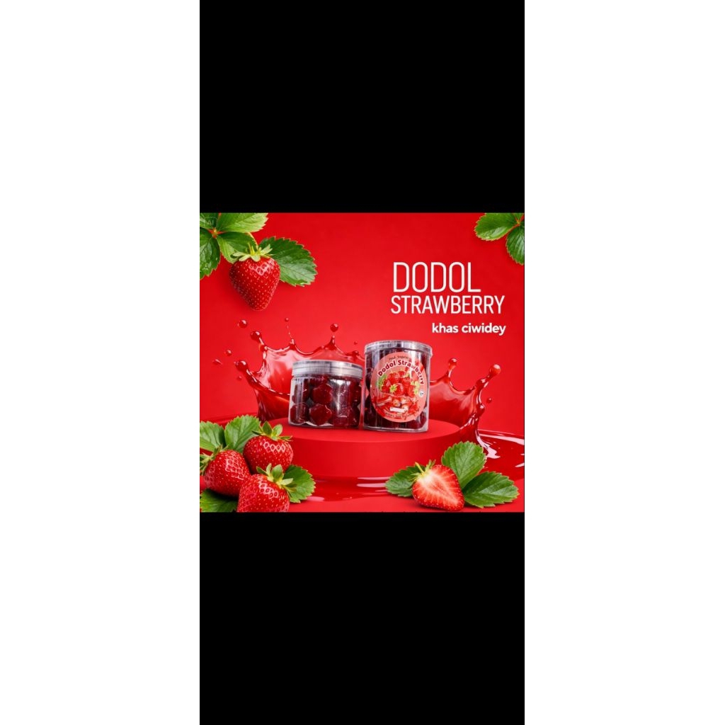 Dodol Strawberry Khas Ciwidey | Oleh-oleh Khas Ciwidey
