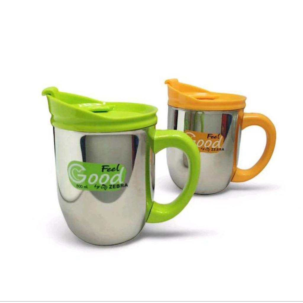 ZEBRA DOUBLE WALL MUG 112048 (2 GELAS PER SET)