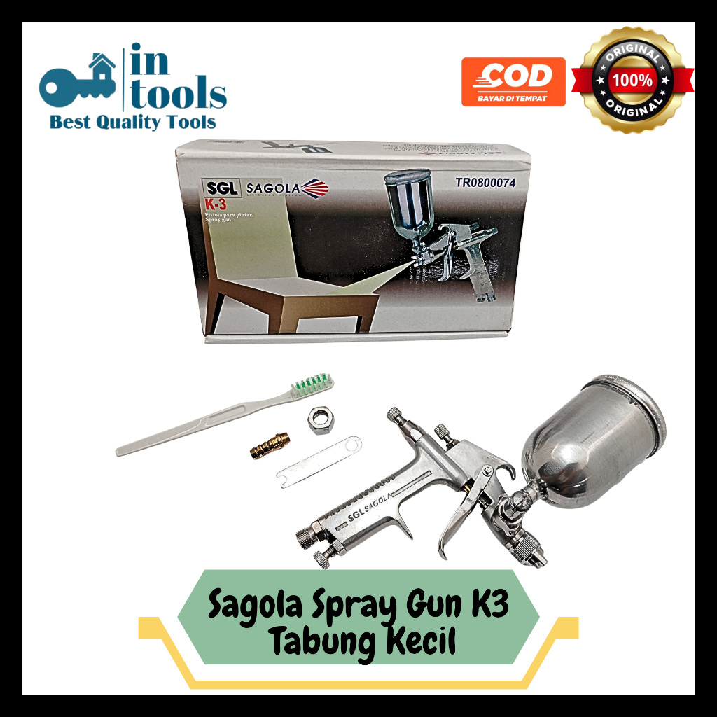 Sagola Spray Gun K3 Tabung Kecil