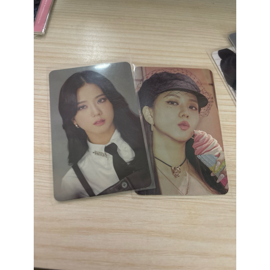 take all photocard jisoo the album photobook dan jisoo the show official