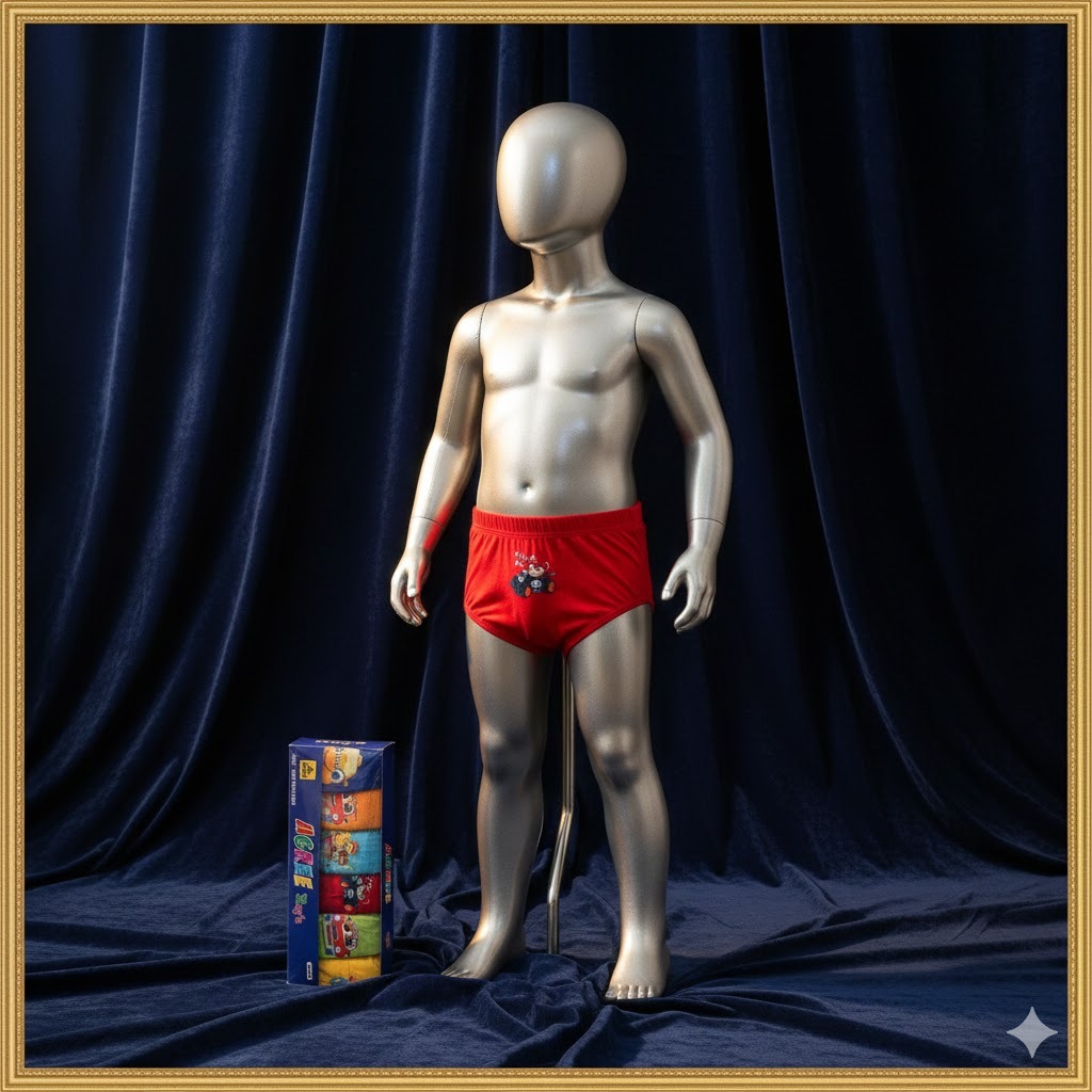 [6 PCS] Celana Dalam Agree Kids Anak Laki Perempuan C18 Katun Lembut/CD Anak Agree NGS C18 ukuran (M