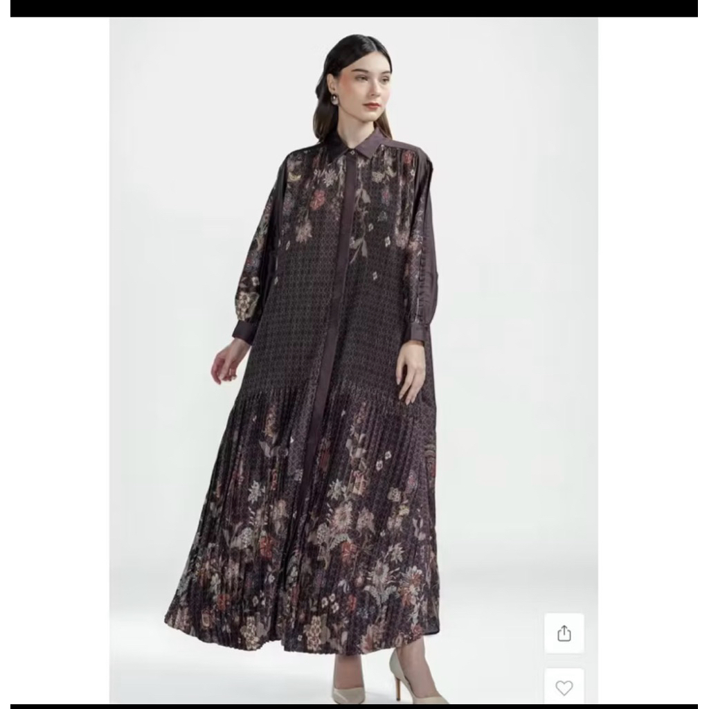 Benang Jarum Festive Finesse Pleated Dress