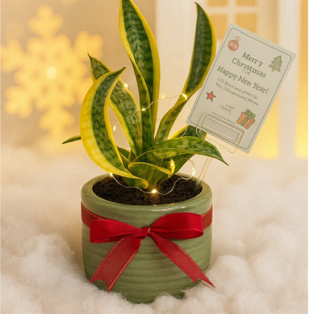 hampers natal tanaman unik / hadiah natal / hampers natal bandung