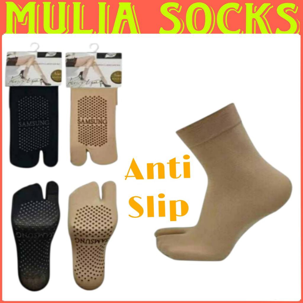 Kaos Kaki Jempol Anti Slip/ Kaos Kaki Stocking / Kaos Kaki Jempol Wanita / Model Panjang Dan Pendek
