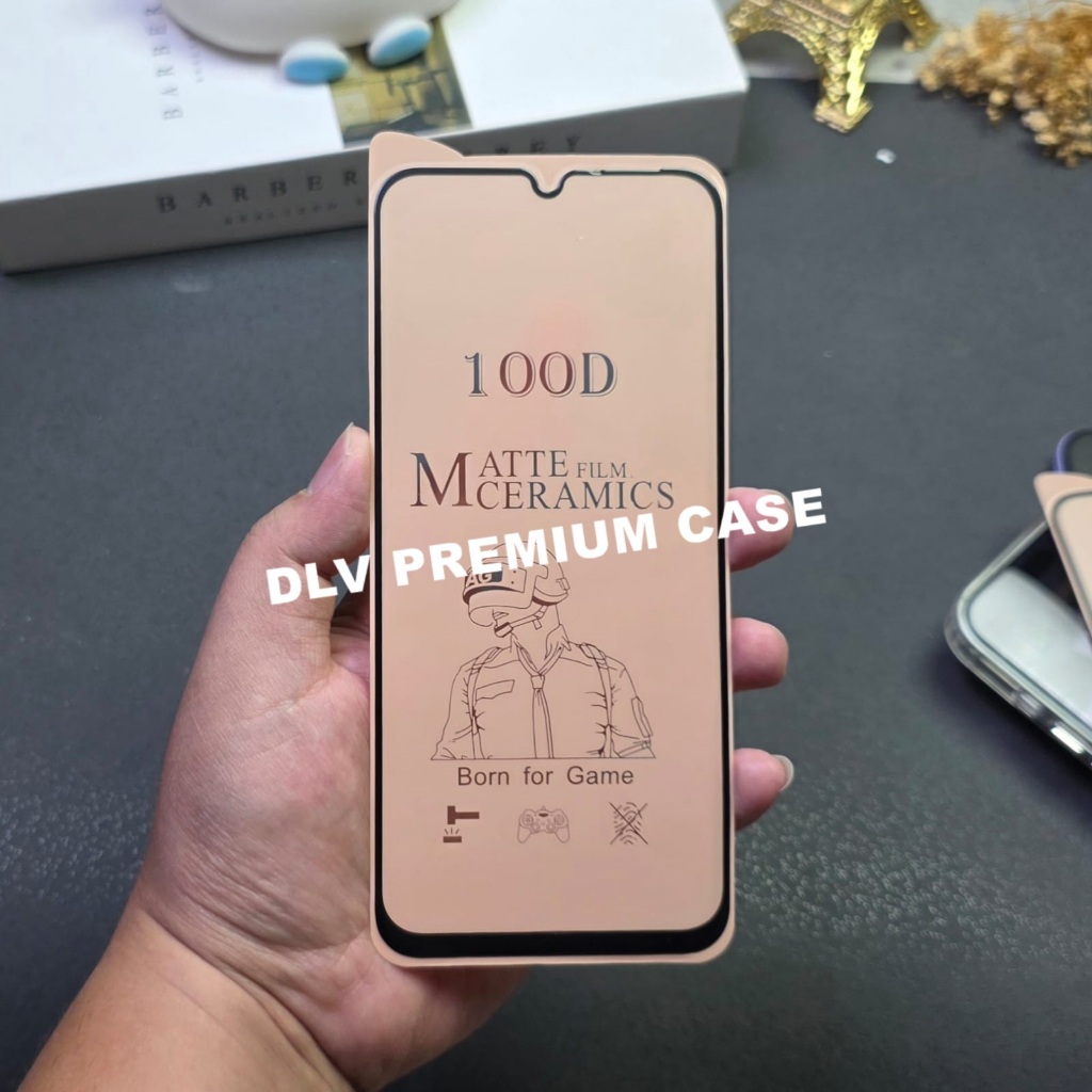 REDMI 15 REDMI 15C TEMPERED GLASS FULL COVER  CERAMIC MATTE REDMI 15 REDMI 15C