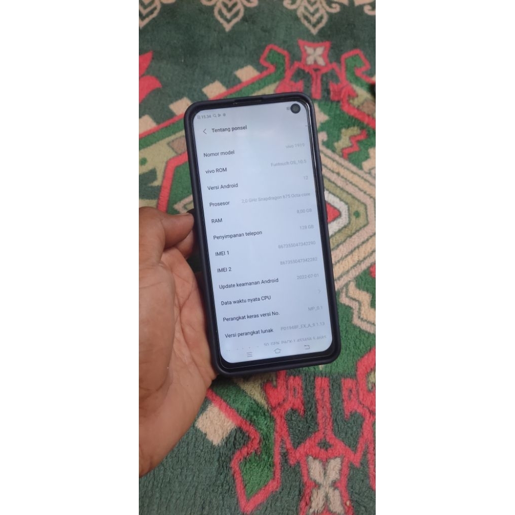 vivo v19 second