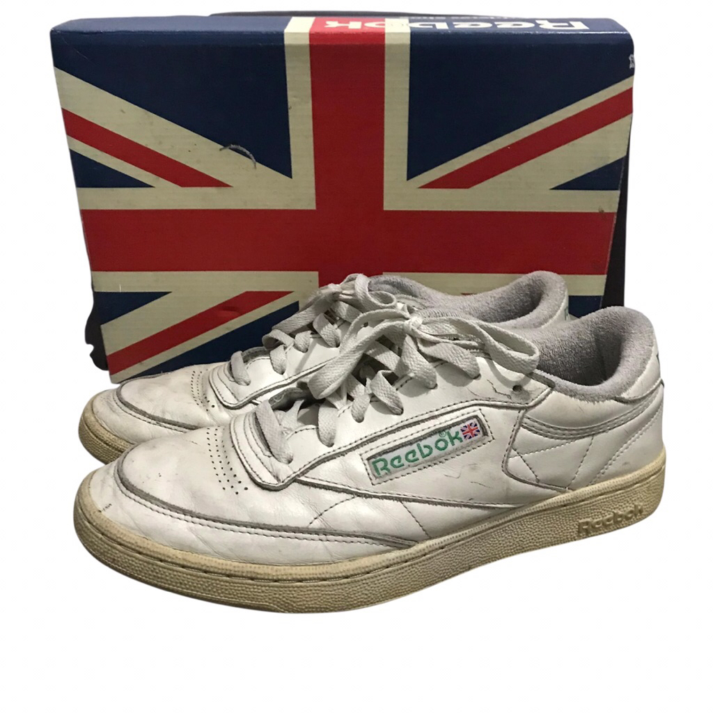 Vintage Reebok C85 TV Reebok Club C 85 TV Intense Vintage 80s iconic archive sport Size 9.5 uk 44 eu