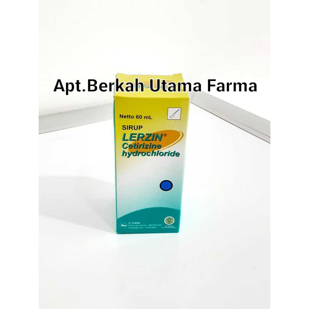 Lerzin Syr 60 ml Dan Lerzin tablet - Strip isi 10 Tablet