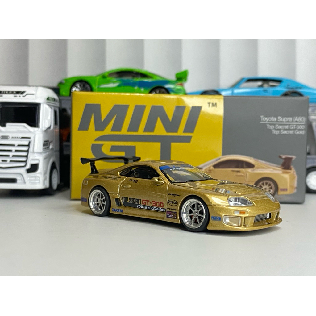 MiniGT MINI GT Toyota Supra a80 Top Secret