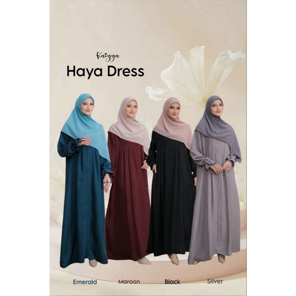 Haya Dress by Kaiyya/gamis Kaiyya/dress only