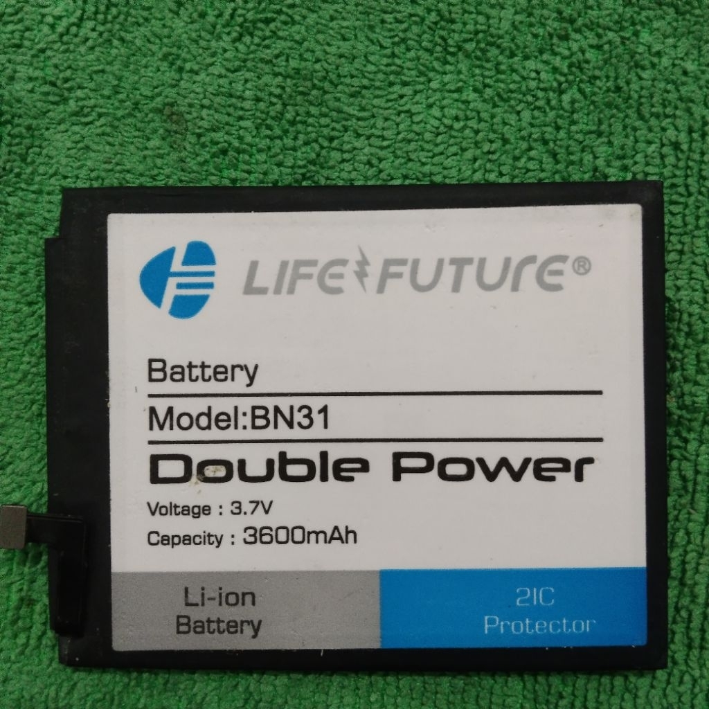 BATTREY DUOBLE POWER BN31 COPOTAN MULUS MASIH TIPIS BANGET NORMAL BERGARANSI